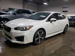 Salvage cars for sale at Elgin, IL auction: 2017 Subaru Impreza Sport