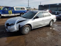 Salvage cars for sale at Colorado Springs, CO auction: 2001 Honda Accord Value