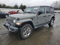 Vehiculos salvage en venta de Copart Windsor, NJ: 2018 Jeep Wrangler Unlimited Sahara