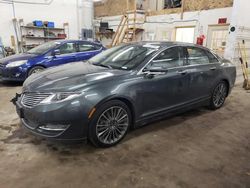 Salvage cars for sale at Ham Lake, MN auction: 2015 Lincoln MKZ Hybrid