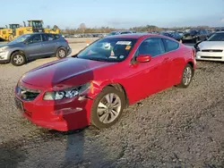 Salvage cars for sale at Lumberton, NC auction: 2012 Honda Accord EXL