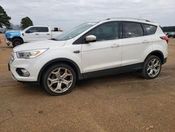 Salvage cars for sale from Copart Longview, TX: 2019 Ford Escape Titanium