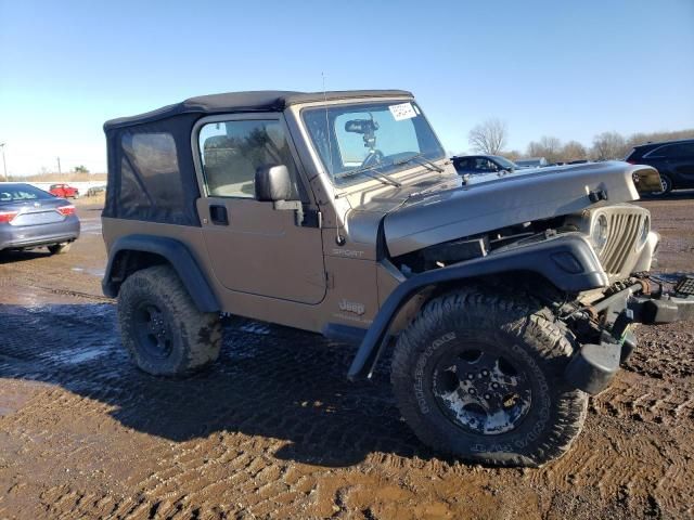 2003 Jeep Wrangler / TJ Sport