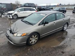 Salvage cars for sale at Columbia Station, OH auction: 2008 Honda Civic LX