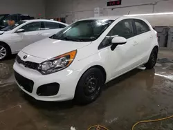 Salvage cars for sale from Copart Elgin, IL: 2015 KIA Rio LX