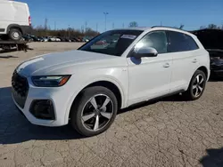 Salvage cars for sale from Copart Bridgeton, MO: 2022 Audi Q5 Premium Plus 45