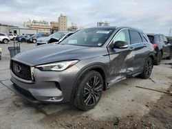 Infiniti salvage cars for sale: 2021 Infiniti QX50 Luxe