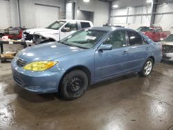 Salvage cars for sale from Copart Ham Lake, MN: 2004 Toyota Camry LE