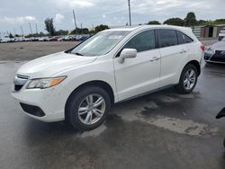 Salvage cars for sale at Miami, FL auction: 2015 Acura RDX