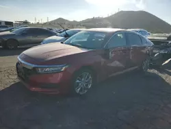 Salvage cars for sale at Colton, CA auction: 2018 Honda Accord LX