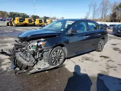 Salvage cars for sale at Dunn, NC auction: 2018 Nissan Sentra SR Turbo