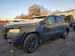 Salvage cars for sale at Chatham, VA auction: 2017 Jeep Grand Cherokee Trailhawk