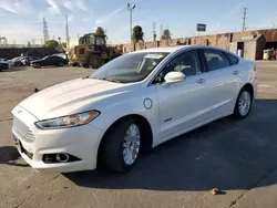 Salvage cars for sale at Wilmington, CA auction: 2014 Ford Fusion Titanium Phev