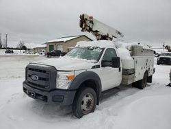 Salvage cars for sale from Copart Chicago: 2012 Ford F450 Super Duty