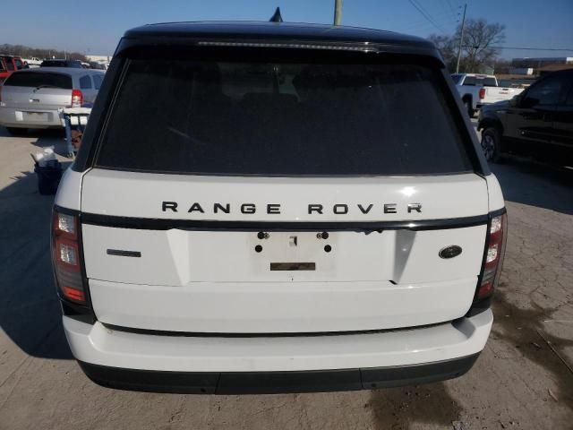 2017 Land Rover Range Rover Supercharged