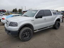 Ford salvage cars for sale: 2008 Ford F150 Supercrew