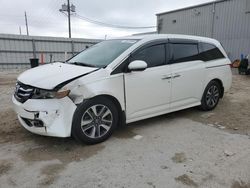 Salvage cars for sale at Jacksonville, FL auction: 2015 Honda Odyssey Touring