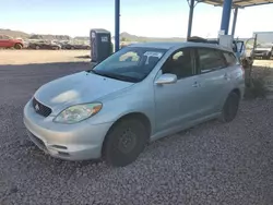 Toyota salvage cars for sale: 2004 Toyota Corolla Matrix XR