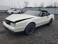 Salvage cars for sale at Marlboro, NY auction: 1992 Cadillac Allante