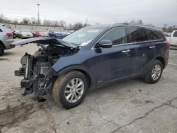 Salvage cars for sale at Fort Wayne, IN auction: 2018 KIA Sorento LX