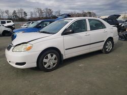 Salvage cars for sale at Spartanburg, SC auction: 2006 Toyota Corolla CE