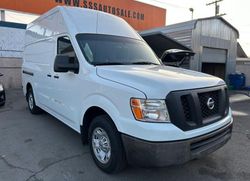 Nissan nv salvage cars for sale: 2017 Nissan NV 2500 S