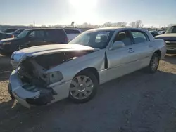 Salvage cars for sale at Kansas City, KS auction: 2005 Lincoln Town Car Signature Limited