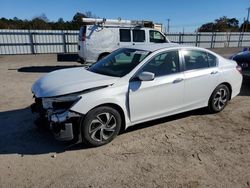 Salvage cars for sale at auction: 2016 Honda Accord LX