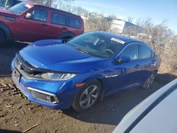 Salvage cars for sale at Baltimore, MD auction: 2021 Honda Civic LX