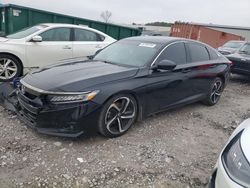 Salvage cars for sale at Hueytown, AL auction: 2021 Honda Accord Sport