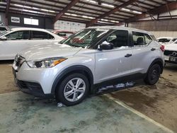 Salvage cars for sale at East Granby, CT auction: 2020 Nissan Kicks S