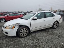 Honda salvage cars for sale: 2007 Honda Accord EX