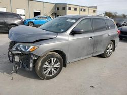 Salvage cars for sale at Wilmer, TX auction: 2018 Nissan Pathfinder S