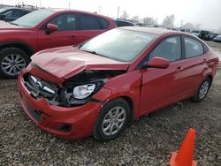 Salvage cars for sale at Magna, UT auction: 2013 Hyundai Accent GLS