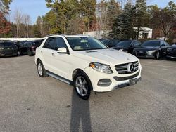 Mercedes-Benz gle-Class salvage cars for sale: 2016 Mercedes-Benz GLE 350 4matic