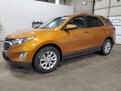 Salvage cars for sale at Blaine, MN auction: 2018 Chevrolet Equinox LT