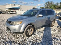 Mitsubishi salvage cars for sale: 2009 Mitsubishi Outlander ES