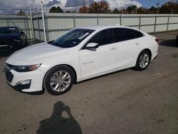 Chevrolet salvage cars for sale: 2020 Chevrolet Malibu LT