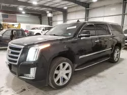 Cadillac Vehiculos salvage en venta: 2018 Cadillac Escalade ESV Luxury