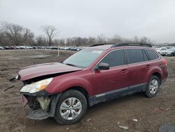 Subaru salvage cars for sale: 2011 Subaru Outback 2.5I