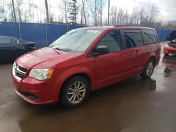 Salvage cars for sale at Moncton, NB auction: 2014 Dodge Grand Caravan SE