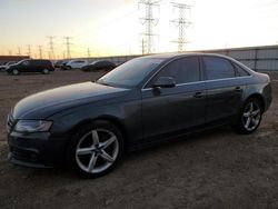 Vehiculos salvage en venta de Copart Elgin, IL: 2010 Audi A4 Premium Plus