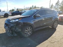 Salvage cars for sale from Copart Denver, CO: 2019 KIA Sportage EX