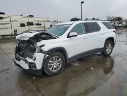 Salvage cars for sale from Copart Sacramento, CA: 2020 Chevrolet Traverse LT