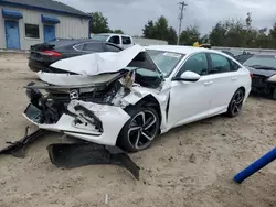 Salvage cars for sale at Midway, FL auction: 2019 Honda Accord Sport