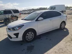 KIA salvage cars for sale: 2021 KIA Rio LX