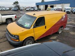 Salvage trucks for sale at Woodhaven, MI auction: 2018 Chevrolet Express G2500