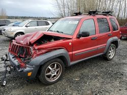 Jeep Liberty Sport salvage cars for sale: 2006 Jeep Liberty Sport