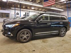 Salvage cars for sale at Wheeling, IL auction: 2017 Infiniti QX60