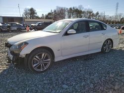 Salvage cars for sale from Copart Mebane, NC: 2009 Infiniti M35 Base